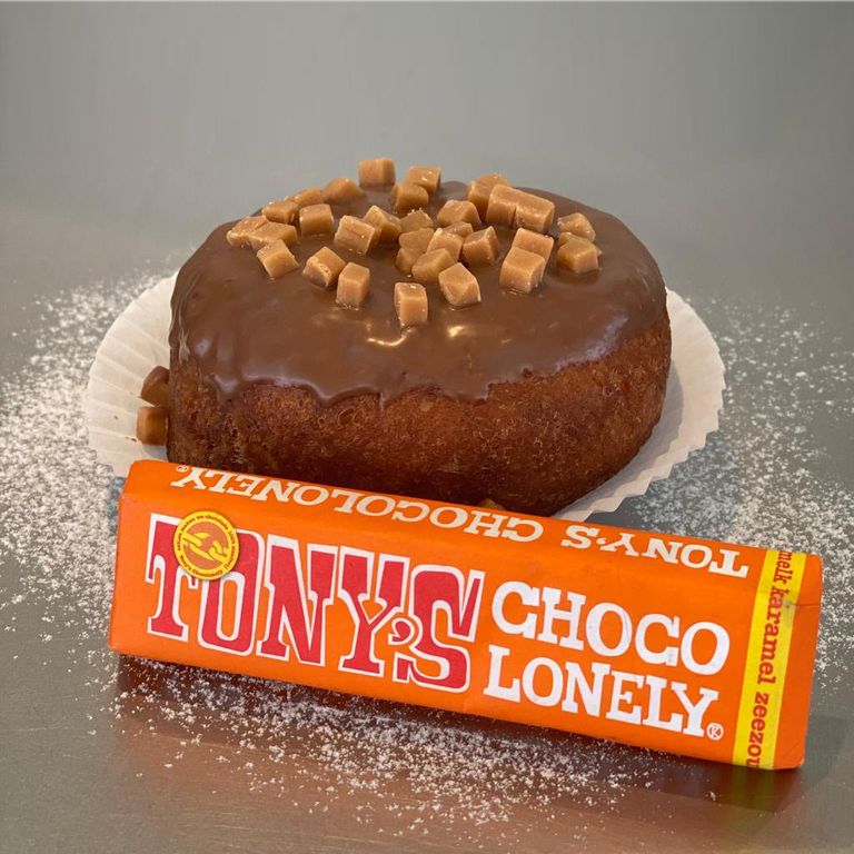 Tony Chocolonely bollen karamel zeezout